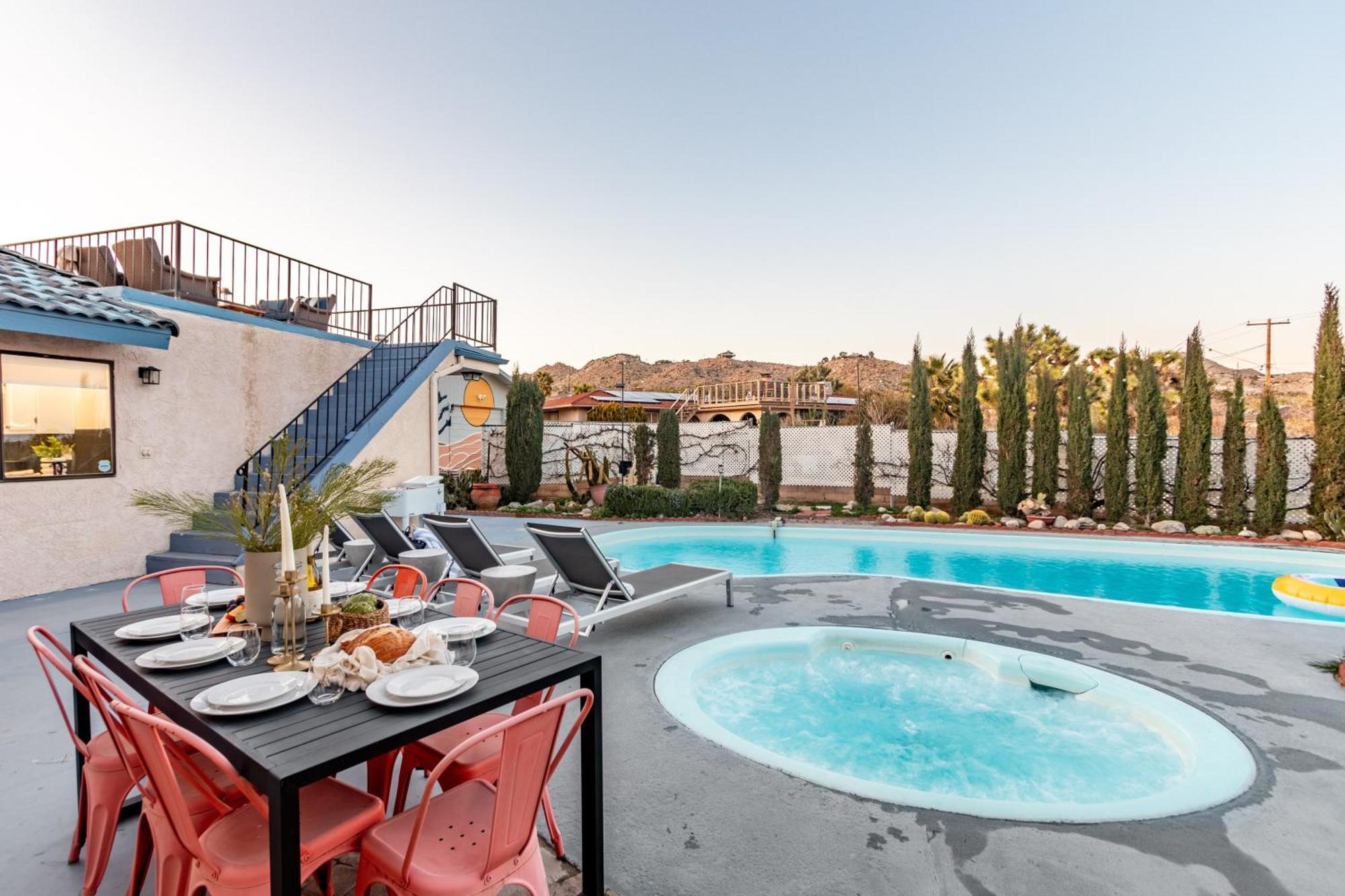 Archie By Avantstay Desert Retreat W Courtyard Edge Of Joshua Tree ยุคคาแวลลีย์ ภายนอก รูปภาพ