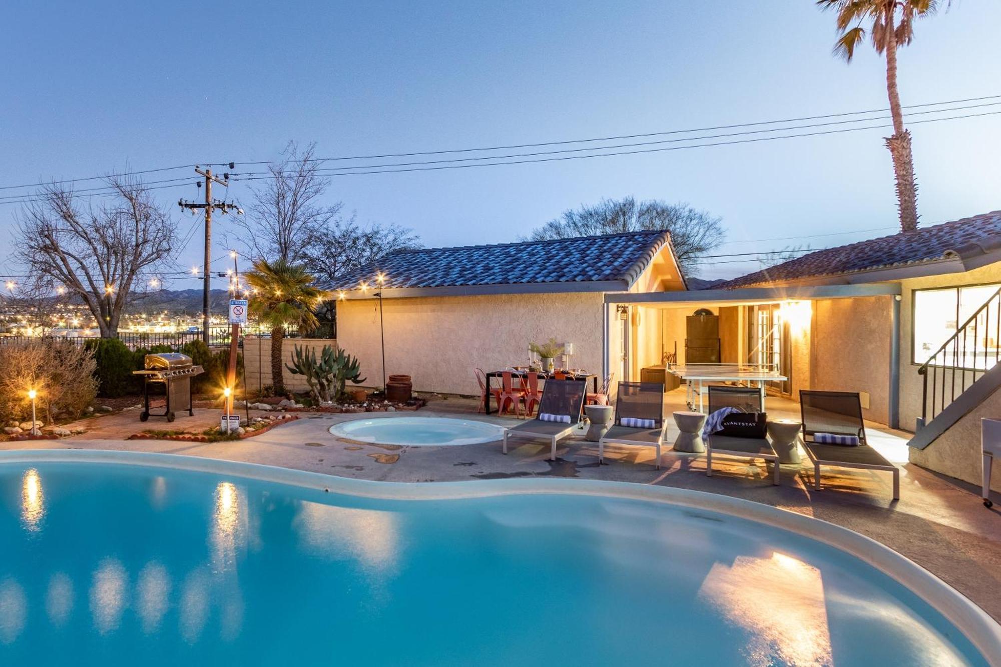 Archie By Avantstay Desert Retreat W Courtyard Edge Of Joshua Tree ยุคคาแวลลีย์ ภายนอก รูปภาพ